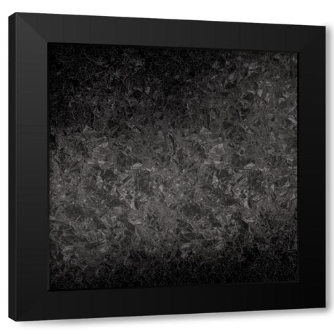 GypsyHorse CollectionSurfacePattern V1 3 Black Modern Wood Framed Art Print by LightBoxJournal