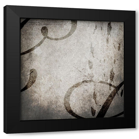 GypsyHorse CollectionSurfacePattern V1 7 Black Modern Wood Framed Art Print by LightBoxJournal