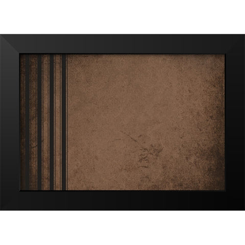 GypsyHorse CollectionSurfacePattern V1 10 Black Modern Wood Framed Art Print by LightBoxJournal