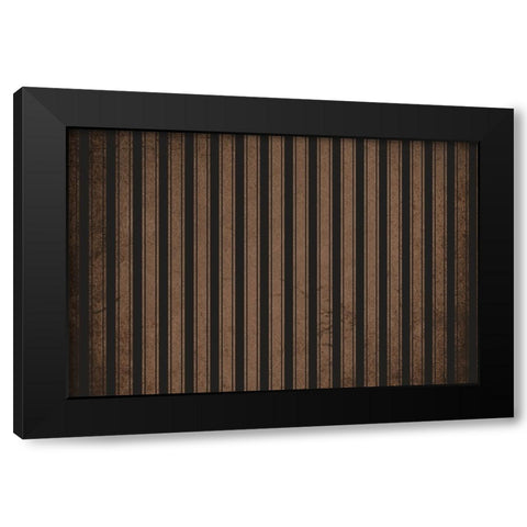 GypsyHorse CollectionSurfacePattern V1 11 Black Modern Wood Framed Art Print by LightBoxJournal