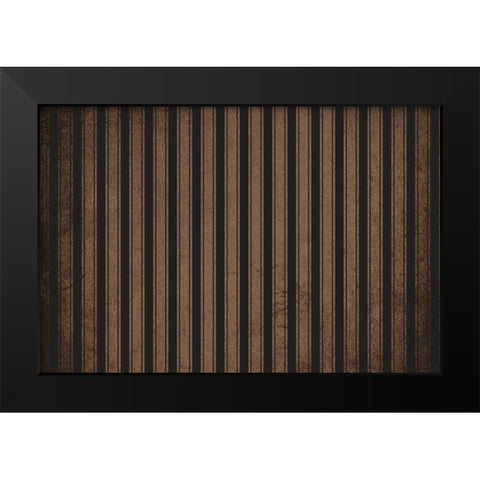 GypsyHorse CollectionSurfacePattern V1 11 Black Modern Wood Framed Art Print by LightBoxJournal