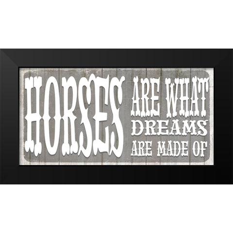 GypsyHorse CollectionSurfacePattern V4 13 Black Modern Wood Framed Art Print by LightBoxJournal