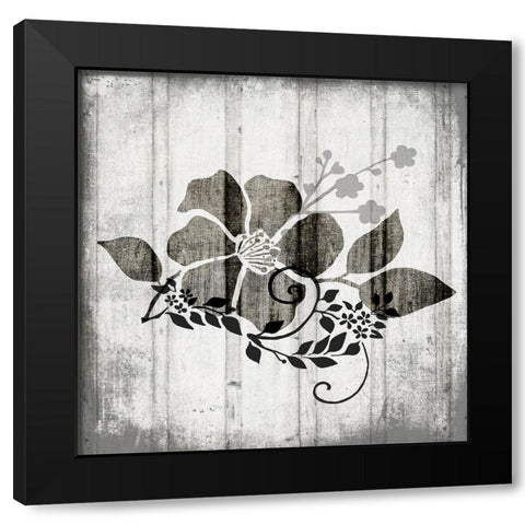 MyFarmMyWay V4 Black Modern Wood Framed Art Print with Double Matting by LightBoxJournal