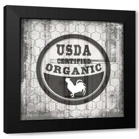 MyFarmMyWay V7 V5 Black Modern Wood Framed Art Print with Double Matting by LightBoxJournal