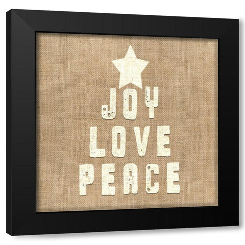 Personalized Christmas Sign V33 V4 Black Modern Wood Framed Art Print with Double Matting by LightBoxJournal