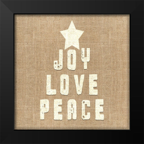 Personalized Christmas Sign V33 V4 Black Modern Wood Framed Art Print by LightBoxJournal