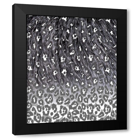 Animal_SurfacePattern V1 12 Black Modern Wood Framed Art Print by LightBoxJournal