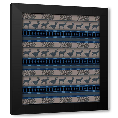 Running Meadows BPS Black Modern Wood Framed Art Print by LightBoxJournal