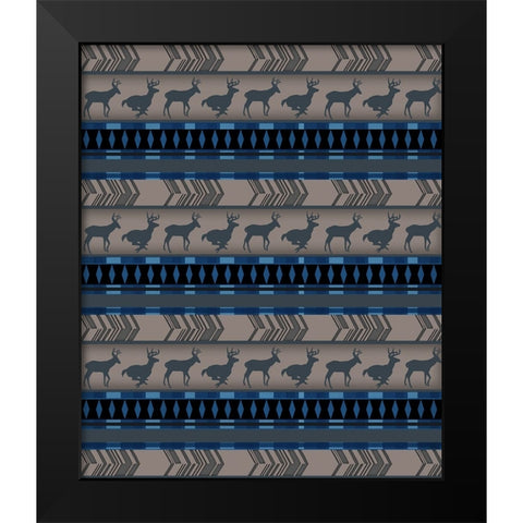 Running Meadows BPS Black Modern Wood Framed Art Print by LightBoxJournal