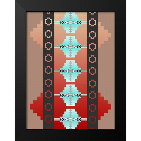 Colors of the SouthWest 4 Black Modern Wood Framed Art Print by LightBoxJournal