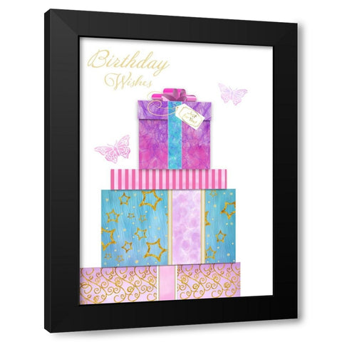 Card Design 1_A Black Modern Wood Framed Art Print with Double Matting by LightBoxJournal