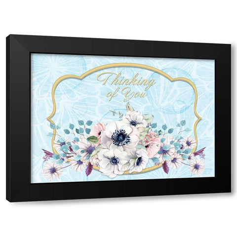 Card Design 2_B2 Black Modern Wood Framed Art Print with Double Matting by LightBoxJournal