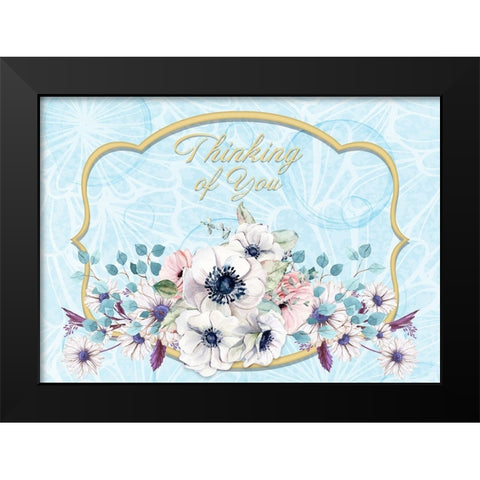 Card Design 2_B2 Black Modern Wood Framed Art Print by LightBoxJournal