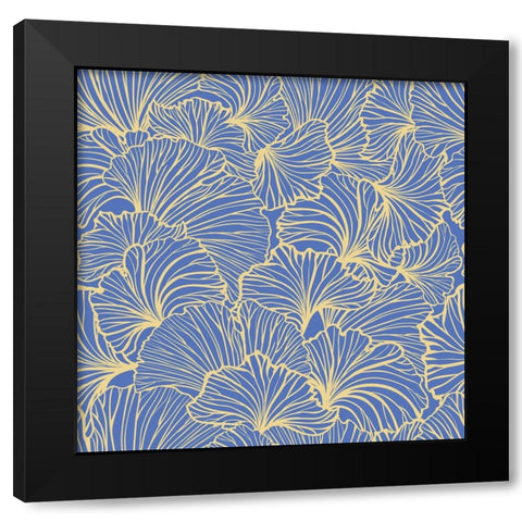 Card Design 3_C2 Black Modern Wood Framed Art Print by LightBoxJournal