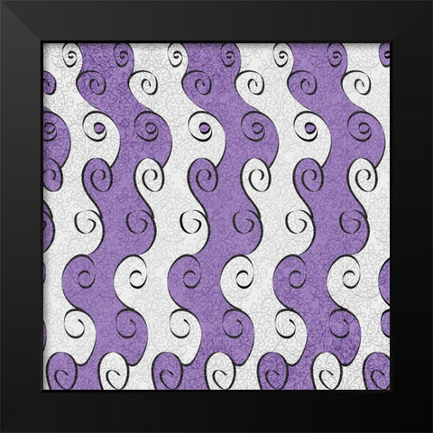 Envelope 1 Black Modern Wood Framed Art Print by LightBoxJournal