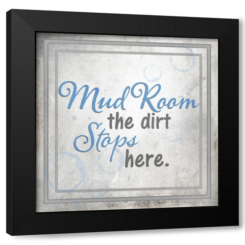 Mudroom 23 Black Modern Wood Framed Art Print with Double Matting by LightBoxJournal