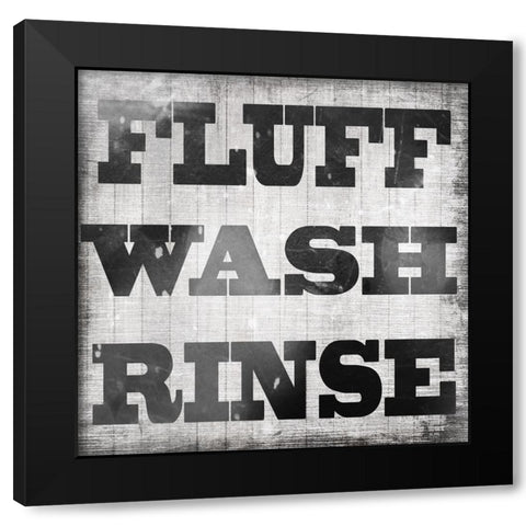 Mudroom 28 Black Modern Wood Framed Art Print with Double Matting by LightBoxJournal