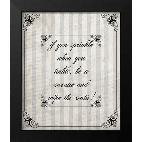 BelovedBath_7 Black Modern Wood Framed Art Print by LightBoxJournal