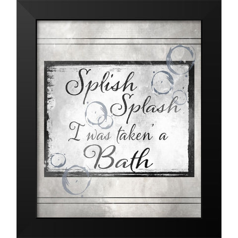 BelovedBath_13 Black Modern Wood Framed Art Print by LightBoxJournal