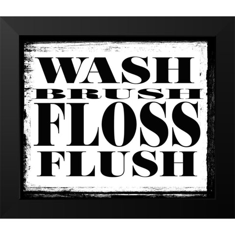 BelovedBath_16 Black Modern Wood Framed Art Print by LightBoxJournal