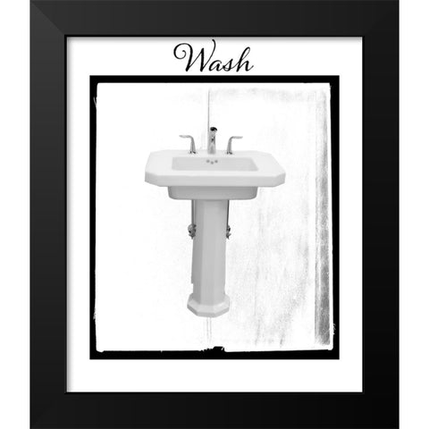 BelovedBath_17 Black Modern Wood Framed Art Print by LightBoxJournal