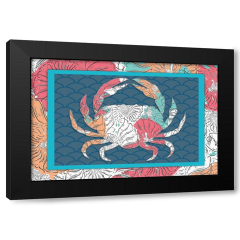 Sea Side BoHo 5 Black Modern Wood Framed Art Print by LightBoxJournal