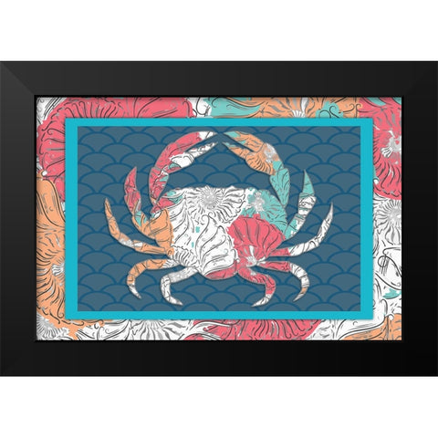 Sea Side BoHo 5 Black Modern Wood Framed Art Print by LightBoxJournal