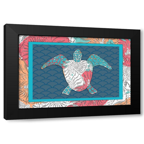 Sea Side BoHo 8 Black Modern Wood Framed Art Print by LightBoxJournal