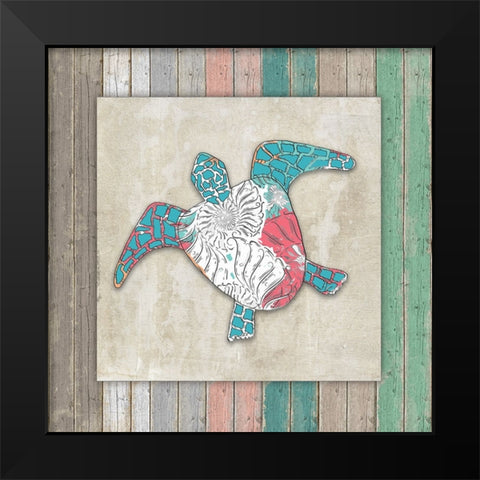 Sea Side BoHo_Frame 1 Black Modern Wood Framed Art Print by LightBoxJournal