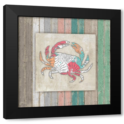 Sea Side BoHo_Frame 2 Black Modern Wood Framed Art Print by LightBoxJournal