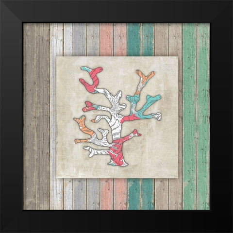 Sea Side BoHo_Frame 4 Black Modern Wood Framed Art Print by LightBoxJournal