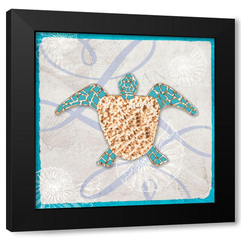 Sea Side Gypsy 2 Black Modern Wood Framed Art Print with Double Matting by LightBoxJournal