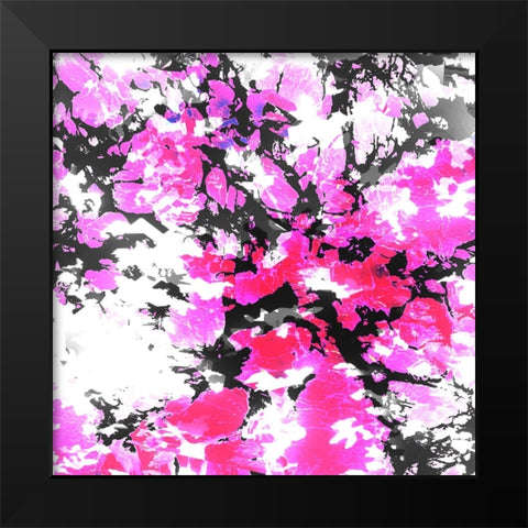 Bright Scarf 3 Black Modern Wood Framed Art Print by LightBoxJournal