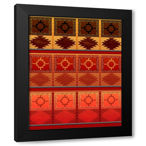SouthWestStyle 1 Black Modern Wood Framed Art Print with Double Matting by LightBoxJournal