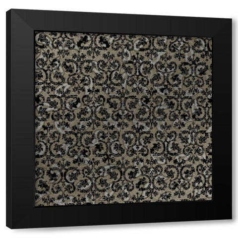 Time Less Scarf 4 Black Modern Wood Framed Art Print with Double Matting by LightBoxJournal