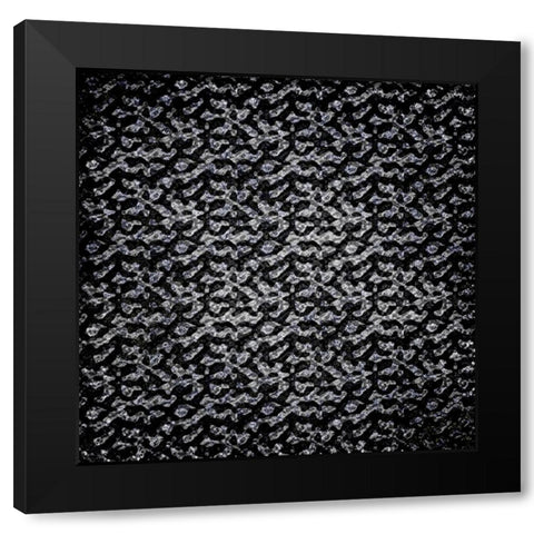Time Less Scarf 5 Black Modern Wood Framed Art Print with Double Matting by LightBoxJournal