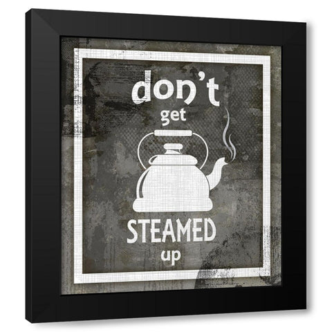 Farm Sign_Steamed Up Black Modern Wood Framed Art Print by LightBoxJournal