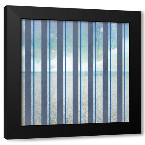 Signs_SeaLife_Repeat Black Modern Wood Framed Art Print by LightBoxJournal