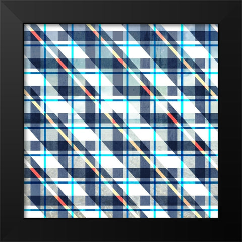 Signs_SeaLife_Repeat8 Black Modern Wood Framed Art Print by LightBoxJournal