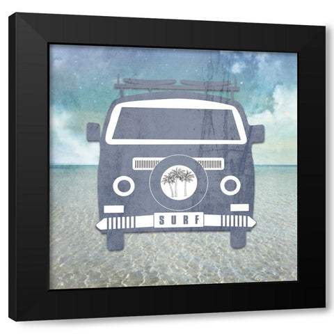 Signs_SurfVan Black Modern Wood Framed Art Print with Double Matting by LightBoxJournal