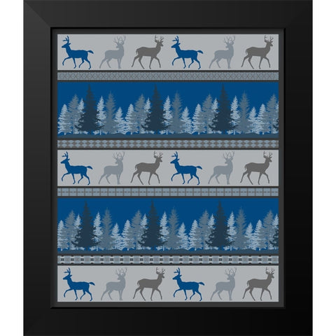 Bass Pro2_6 Black Modern Wood Framed Art Print by LightBoxJournal