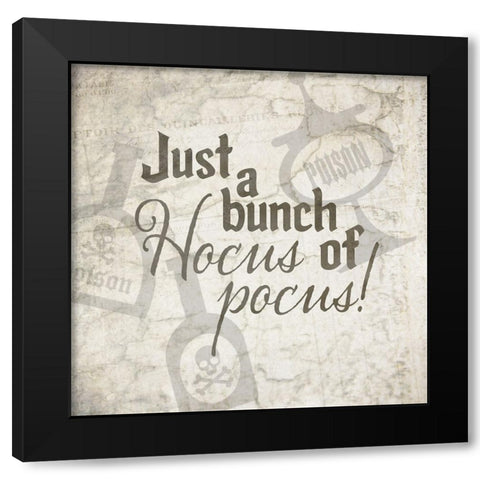 31 Signs 01 Black Modern Wood Framed Art Print with Double Matting by LightBoxJournal