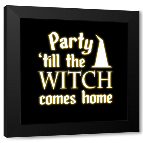 Hocus Pocus 09 Black Modern Wood Framed Art Print with Double Matting by LightBoxJournal