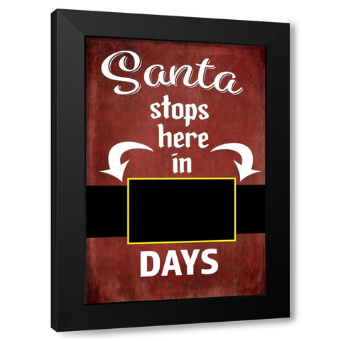 25 Days TilChristmas 05 Black Modern Wood Framed Art Print by LightBoxJournal