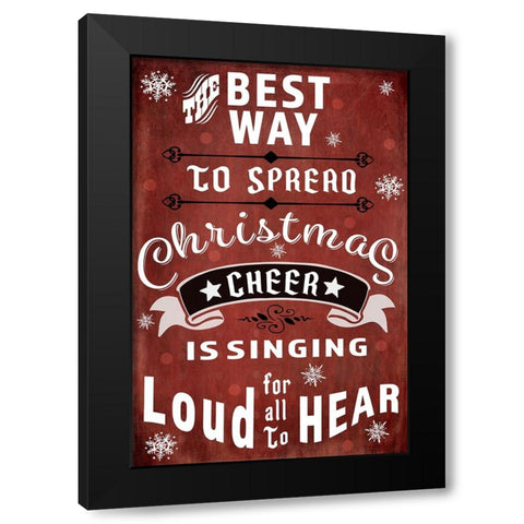 25 Days TilChristmas 035 Black Modern Wood Framed Art Print by LightBoxJournal