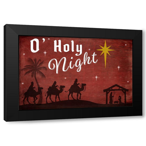 25 Days TilChristmas 036 Black Modern Wood Framed Art Print by LightBoxJournal