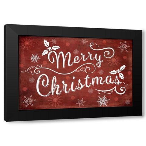 25 Days TilChristmas 037 Black Modern Wood Framed Art Print by LightBoxJournal