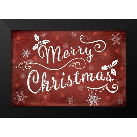 25 Days TilChristmas 037 Black Modern Wood Framed Art Print by LightBoxJournal