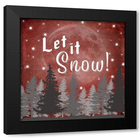 25 Days TilChristmas 039 Black Modern Wood Framed Art Print by LightBoxJournal