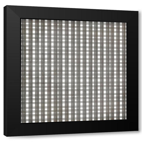 Lodge Surface Pattern 06 Black Modern Wood Framed Art Print with Double Matting by LightBoxJournal